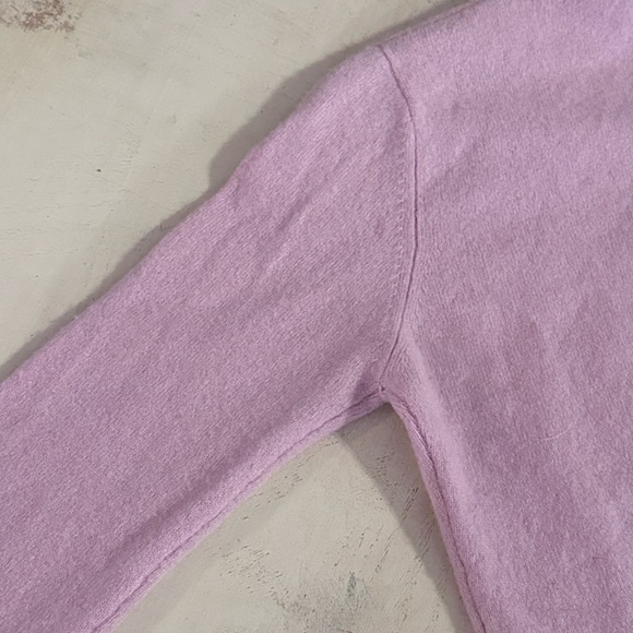90’s Gemelli Cashmere Cozy Cowlneck Sweater Grandmacore Barbiecore Old Money - Picture 10 of 16